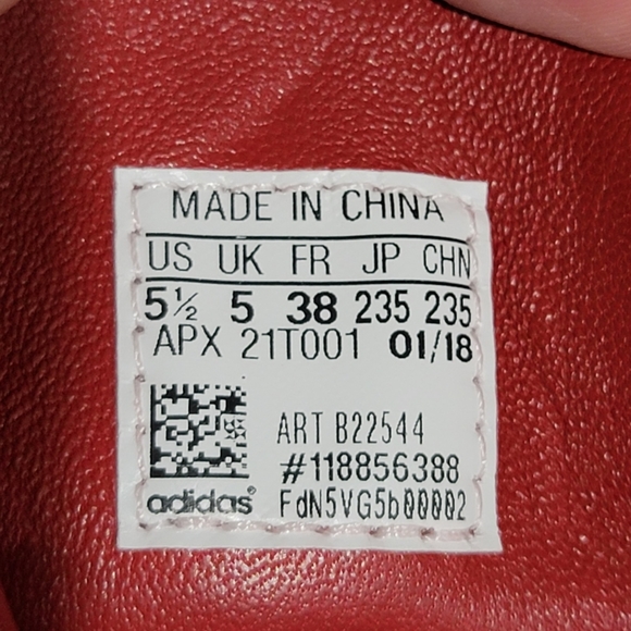 Raf Simons X Stan Smith Burgundy - Picture 3 of 7